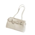 thumbnail image 4 of Bolso de Mano Bolso Tote Bolso Grande Bolso Bandolera Confeccionado en Cuero PU con Estilo Minimalista Adecuado para Mujeres en Beige, 4 of 8
