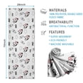 thumbnail image 2 of White Cow Milk Cloud Pattern Hot Yoga Mat Towel Non Slip for Hot Yoga - Quick-Drying Yoga Mat Cover with 4 Corner Pockets with Travel Bag - Hot Yoga Towel Non Slip Grip Moisture Wicking Sweat 70"x26", 2 of 6