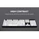 thumbnail image 5 of Teclado de letra grande con cable Teclado de teclas de letras grandes Teclados USB para personas con discapacidad visual Zhivalor  CZDZ-HY65, 5 of 8