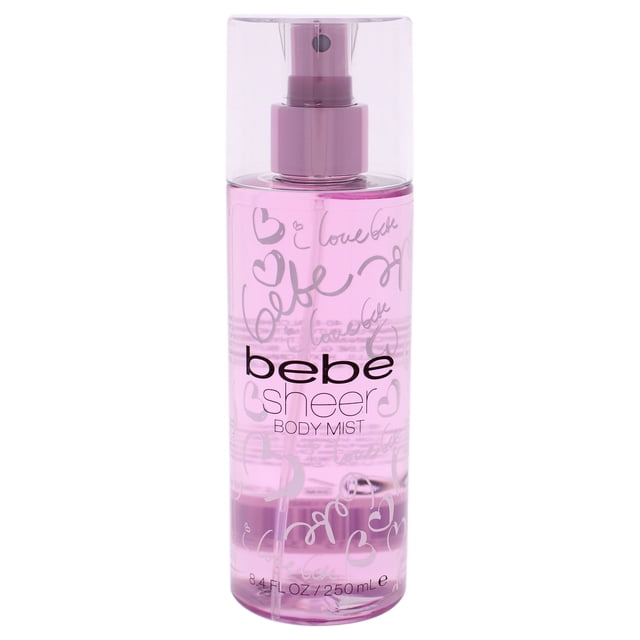 Bebe Sheer de Bebe para mujer: Spray corporal de 8,4 oz Bebe Bebe Sheer Niebla del cuerpo Dama 8.4 oz
