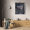 thumbnail image 3 of Scott Larson 28x34 Gallery Wrapped Canvas Wall Art Titled - Window Flag I, 3 of 4