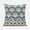 Yellow Gray, variant on Lotus Indoor/Outdoor Pillow with Removable Cover in Yellow Gray18x18