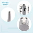 thumbnail image 3 of 40 mm Piston Kit for 2 Stroke 50 cc Scooter Engine, Complete Cylinder Rebuild Set with Rings Gaskets Pin, Performance Replacement Parts for Jog Moped Motors, 3 of 5
