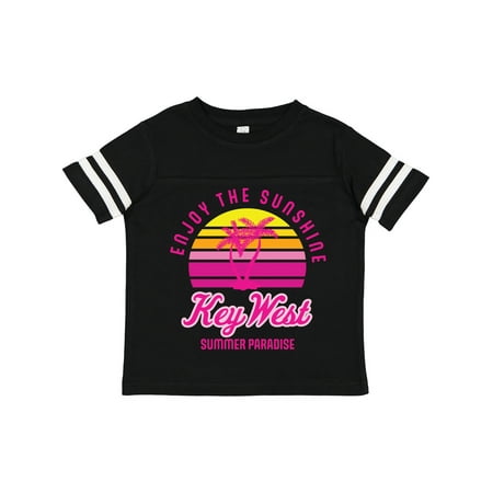 

Inktastic Enjoy the Sunshine Key West Summer Paradise Gift Toddler Boy or Toddler Girl T-Shirt