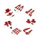 thumbnail image 4 of Accesorios de actualización 1:20 Copa trasera RC Kits de actualización de metal para 1/20 20208 rojo, 4 of 9