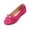 Hot Pink, variant on Willtoo Women’s Flats Round Toe Slip‑on Ballet Shoes, Bow Rhinestone Decor Soft Lightweight Dress Casual Footwear Office Dating Daily Walking Shoes