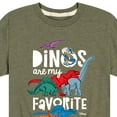 thumbnail image 3 of Disney - Mickey & Friends - Dinos Are My Favorite - Youth Short Sleeve Graphic T-Shirt, 3 of 5
