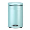 thumbnail image 3 of 12 Litre Pedal Bin Light Blue, 3 of 4