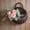 Coffee, variant on Decorative Wall-Mounted Woven Basket For Hanging Plants, Storage, Home Office Decor, Rustic Farmhouse Style With Handle, Ideal For Living Room Bedroom Kitchen Garden Patio Decor