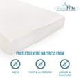 thumbnail image 2 of CalmNite Extra Thick Mattress Storage Bag for Moving and Storing – Clear 4 MIL Plastic - Protects Bedding and Furniture from Moisture, Dirt, Bugs and Pests - 76 x 96 Full & Queen, 2 of 7