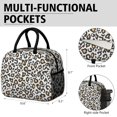 thumbnail image 6 of Womens Black and Yellow Of Leopard Print Lunch Box for Work,Insulated Lunch Bag for Women,Loncheras Para Mujer,Leakproof Adult Lunch Bag for Work,Beach,Travel,Picnic,Camping, 6 of 7