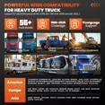 thumbnail image 6 of LAUNCH CRP129 HD Heavy Duty Truck Scanner, Full System Diesel Diagnostic Scan Tool with 7 Reset Service, DPF, Speed Limit Adjust, Commercial Code Reader for Heavy Truck Pickup Tractor Semi-Trucks, 6 of 10