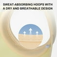 thumbnail image 3 of Sombrero de copa vacío con protector solar de verano con ala grande para mujer, sombrero deportivo transpirable que absorbe el sudor, 3 of 5