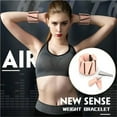 thumbnail image 3 of LEEYNEER Poids de Poignet Yoga Mise en Forme Exercice Triangle Silicone Réglable Protège-Poignet de Cheville Bracelet de Jogging, 3 of 7