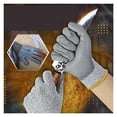 thumbnail image 4 of Guantes resistentes a cortes de nivel 5, de alta resistencia, para uso industrial, cocina, jardinería, antiarañazos, anticortes, guantes de seguridad para cortar vidrio, guantes de trabajo de, 4 of 6