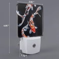 thumbnail image 2 of Honeii Tricolor Koi Fish Trio Print LED Night Light with Light Sensor, Night Lights Plug Into Wall,Ideal for Bedrooms and Hallways-US, 2 of 7