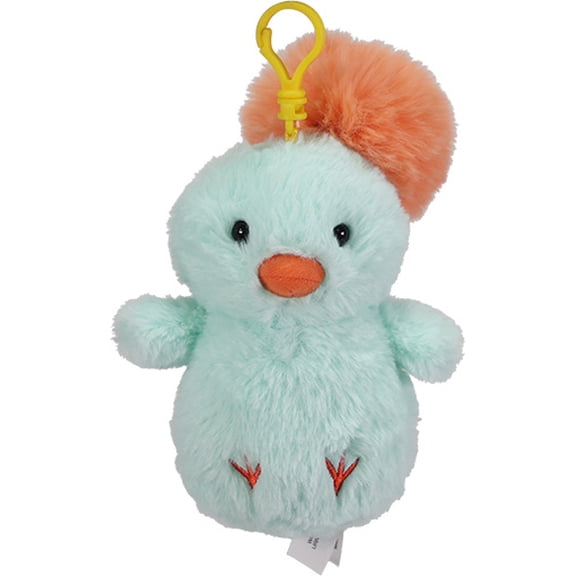 Spark Create Imagine Mint Green Chick Keychain for Kids, 4-Inch