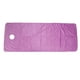 thumbnail image 2 of Sábana corta de masaje de felpa, Sábana de salón de belleza, funda corta para cama de masaje SPA, Sábana de masaje con agujero, diseño revolucionario, 2 of 9