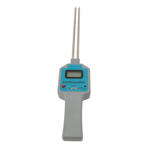 Grain Humidity Meter, Portable Grain Humidity Meter LCD Backlit Display Accurate for Sorghum