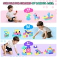 thumbnail image 3 of Annexfun Juego de Bloques Magnéticos STEM de 56 Piezas, 3 of 8