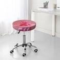 thumbnail image 7 of Round Bar Stool Seat Covers, Pink Balloon Puppy Art Elastic Round Chair Cover Stool Seat Slipcover Bar Stool Cushions Round Pad for 12-14 inch, 7 of 7