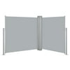 Carevas Retractable Side Awning Anthracite 47.2"x236.2"