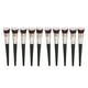 thumbnail image 1 of 10 Uds cepillo corrector oblicuo pelo de fibra suave ergonómico Flexible brocha para base de maquillaje herramienta cosmética, 1 of 8