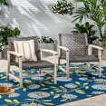 thumbnail image 4 of Miekor Furniture Hampton Wood & Wicker Club Chair B5A4513, 4 of 9