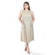 thumbnail image 5 of Vestido de lino con bolsillos Roman Fashion /Tallas Extras, 3830 (Beige) beige 42, 5 of 6