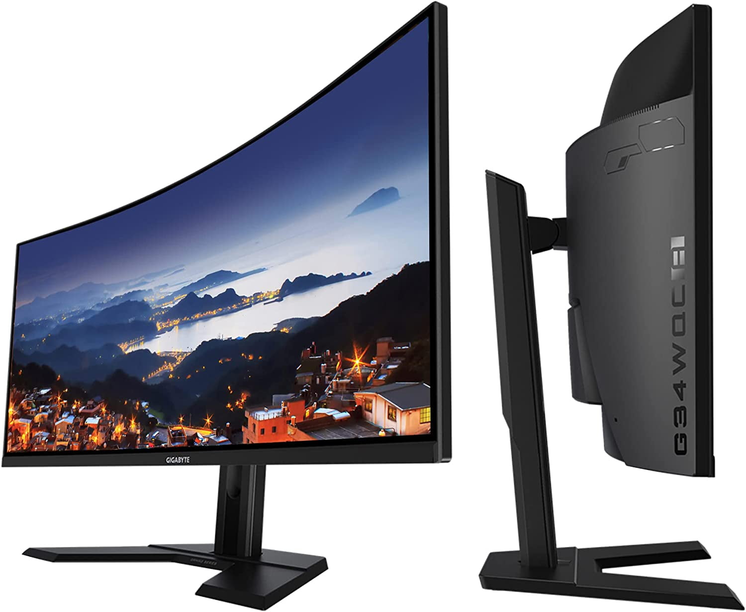 高級スタンド付き GIGABYTE G34WQC ウルトラワイド UWQHD Amazon.com: GIGABYTE G34WQC A 34