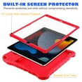 thumbnail image 2 of iPad Air 2 & Air 1st Case for Kids, iPad 6th/5th Generation Case for Kids (9.7-inch, 2018/2017), iPad Pro 9.7 Case w/Bulit-in Screen Protector & Pencil Holder, Shockproof Handle Stand Cover, 2 of 7