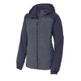 thumbnail image 4 of Sport-Tek Women's Raglan Hooded Wind Jacket, 4 of 5