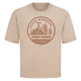 thumbnail image 2 of Men's Levelwear Khaki Texas Rangers Spring Training Badge Luxe Signature Knit T-Shirt, 2 of 3