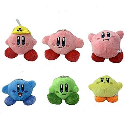 Kirby Star Allies Plush Toys and Straps 6 pcs