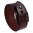 thumbnail image 1 of Pulsera de cuero bovino simple retro popular de deseo de joyería de Amazon para pulsera de hombre, 1 of 4