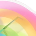 thumbnail image 3 of HOMEMAXS Assorted Color Acrylic Rainbow Pen Container Creative Storage Organizer for Desktop and Office 4.75 Inch, 3 of 8