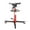 1320LBS, variant on Luku Transmission Jack, Hydraulic Telescoping Transmission Jack, 2-Stage Transmission Jack Stand 1/2 Ton Capacity with Foot Pedal, 360° Swivel Wheel 1322 LBS