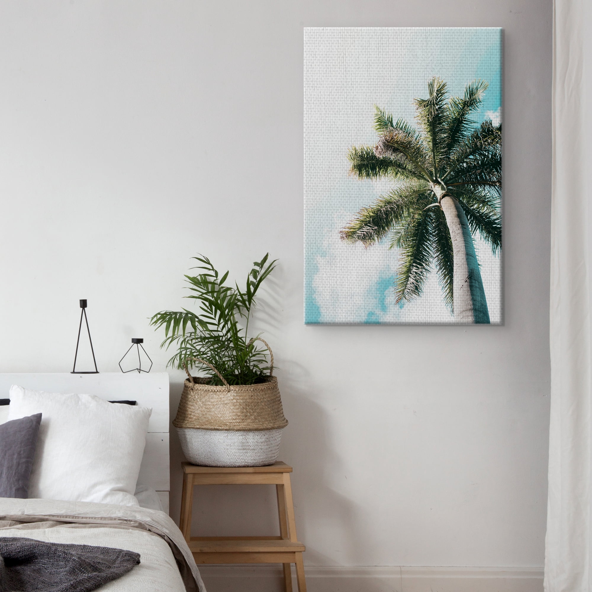 Masterpiece Art Gallery Skyward Palm Tree By Andrik Langfield Canvas Art Print 24" x 36"