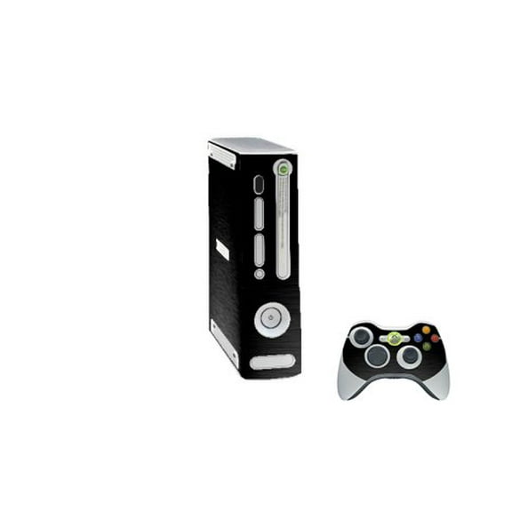 Microsoft Xbox 360 Original MTS BLACK Console Skin