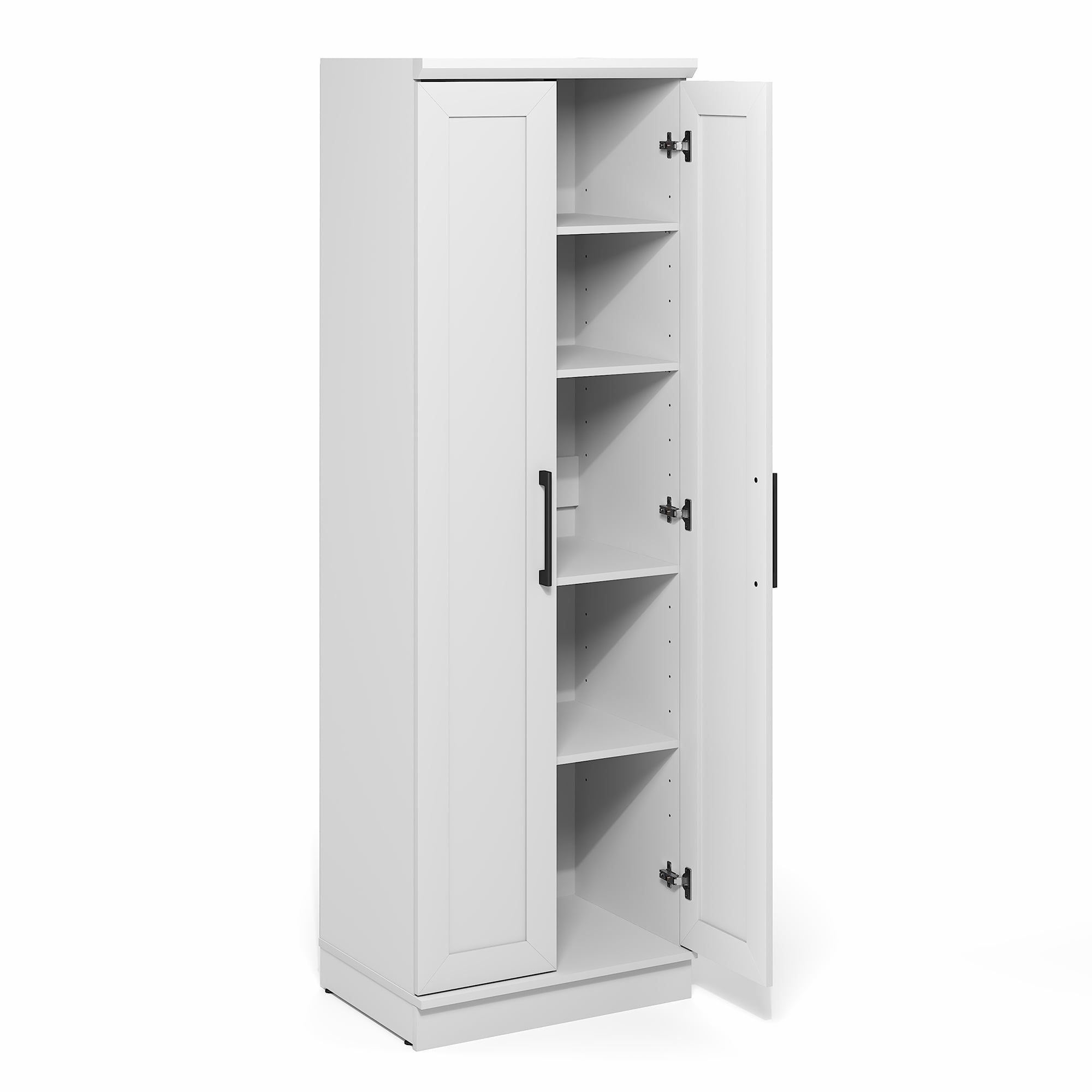 Furinno Robin Storage Kitchen Cabinet with 2 Doors 23W in White