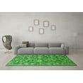thumbnail image 3 of Ahgly Company Indoor Rectangle Oriental Green Industrial Area Rugs, 2' x 3', 3 of 4