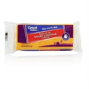 Great Value Gv 2% Sharp Reduced Fat Chunk Cheese