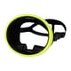 thumbnail image 1 of Máscara de buceo de una sola lente Gafas de snorkel Vista amplia Marco grande Lente transparente Nadar Amarillo fluorescente, 1 of 9
