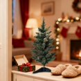 thumbnail image 1 of Artificial Christmas Tree With Snowy Branches 45cm Tabletop Christmas Tree With Stand Small Tree For Home Holiday Decor, 1 of 7