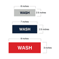 thumbnail image 2 of Basic Wash Sign (Lt Gray) - Medium, 2 of 5