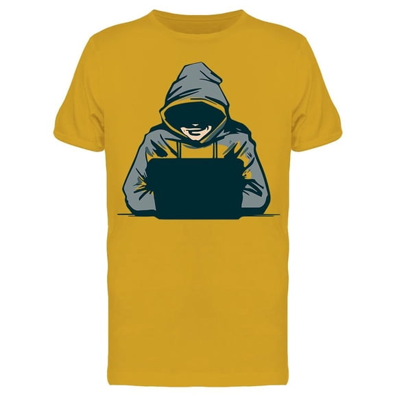 Hacking The Internet T-Shirt Men -Image by Shutterstock, Male x-Large