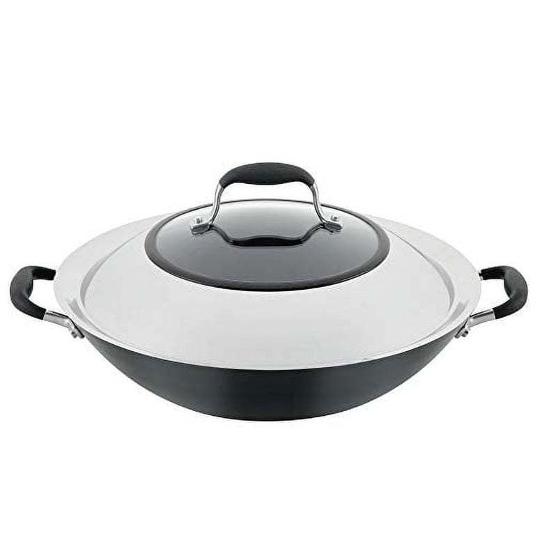 Anolon Advanced Home 14-Inch Nonstick Wok, Black photo 1