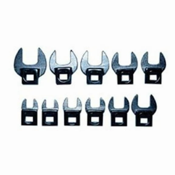 V-8 Tools V8T7711 SAE .38in. to 1in. 14 Piece Crowfoot Wrench Set