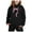 Black, variant on Hienoo Toddler Girls Hoodie Set Bow Print Hooded Sweatshirt Sweatpants Outfits Sweatsuit