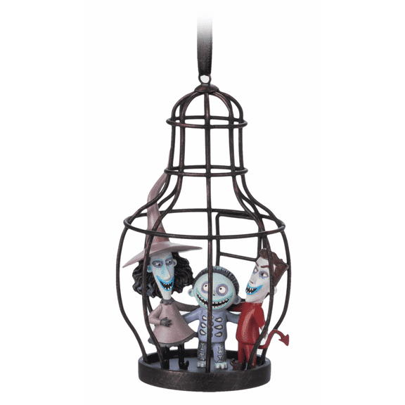 Disney Sketchbook Lock Shock and Barrel The Nightmare Before Christmas Ornament